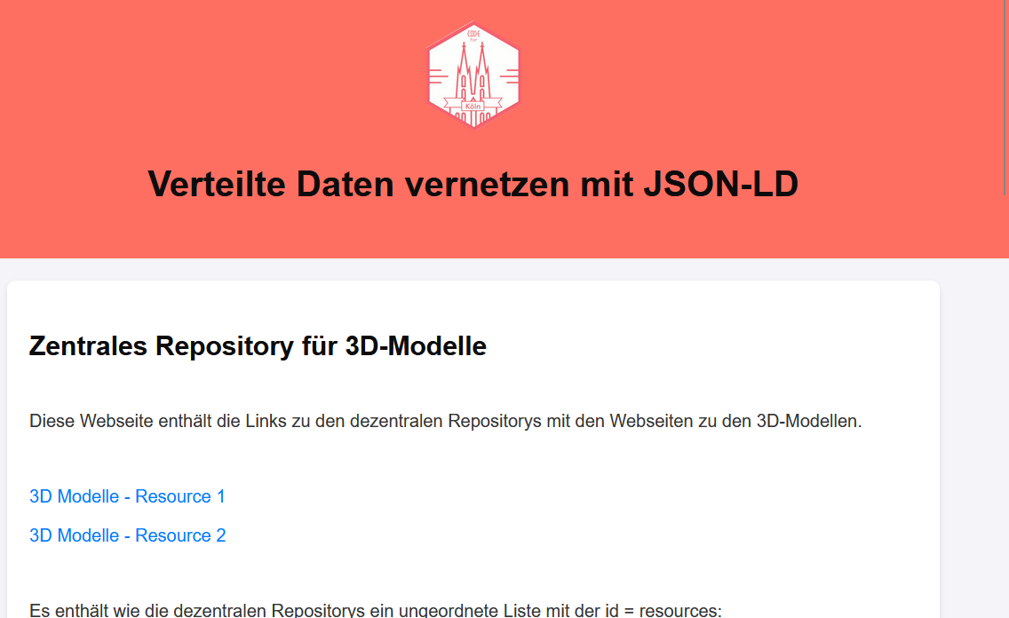 Screenshot Verteilte Daten vernetzen mit JSON-LD